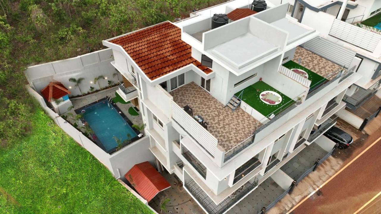 Euphoria Luxury Villa - 5Bhk - Private Pool - Jacuzzi, Baga Eksteriør bilde
