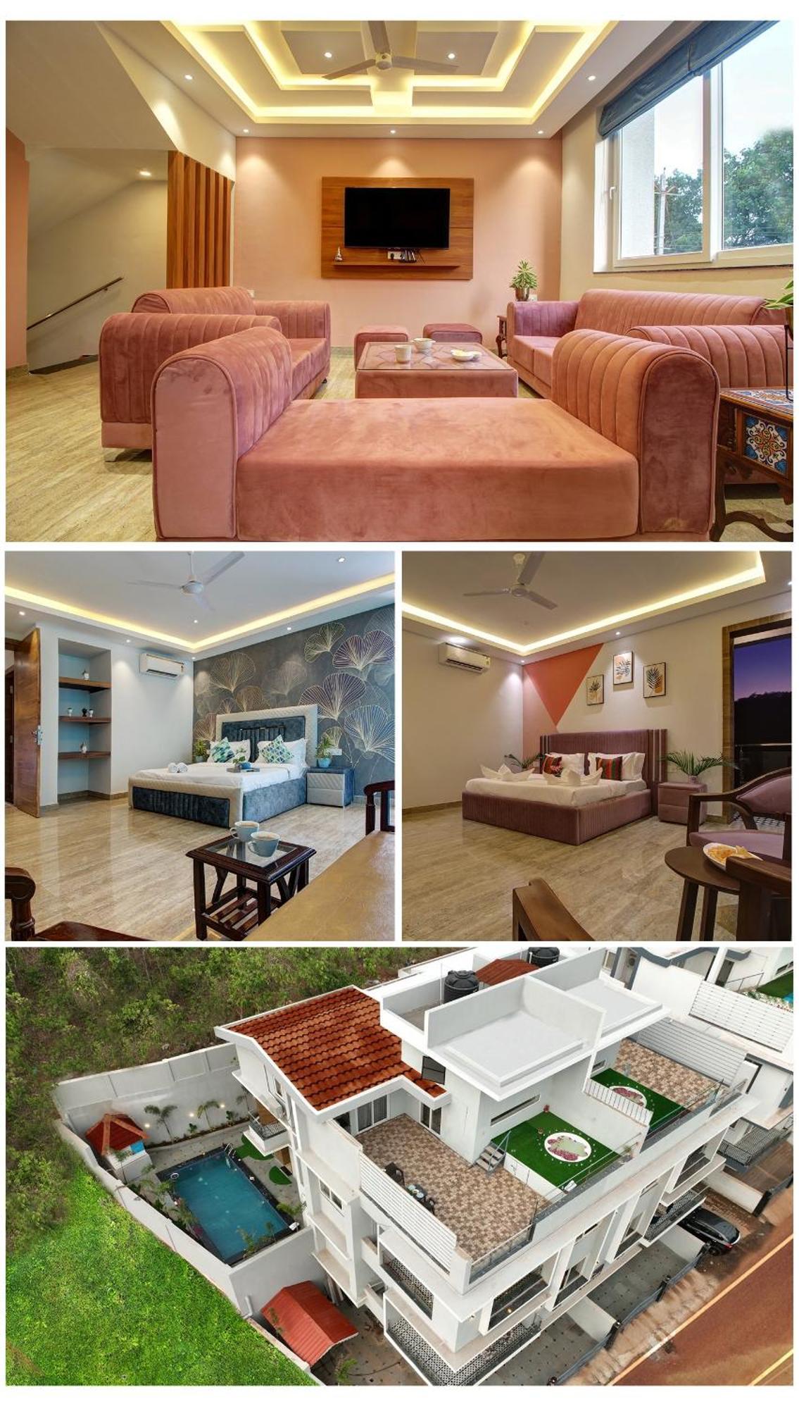 Euphoria Luxury Villa - 5Bhk - Private Pool - Jacuzzi, Baga Eksteriør bilde